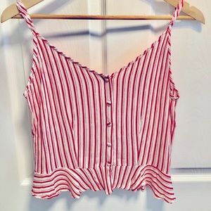 Women’s cropped tank top